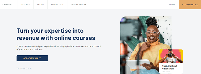 Online course - Thinkific