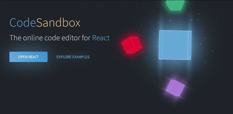 CodeSandbox for React