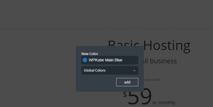 name color