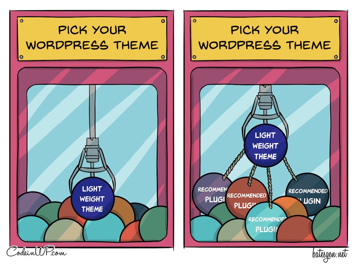 lightweight WordPress theme