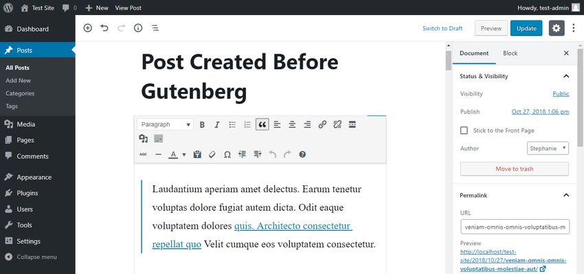 Gutenberg Pros & Cons - Refactored Post