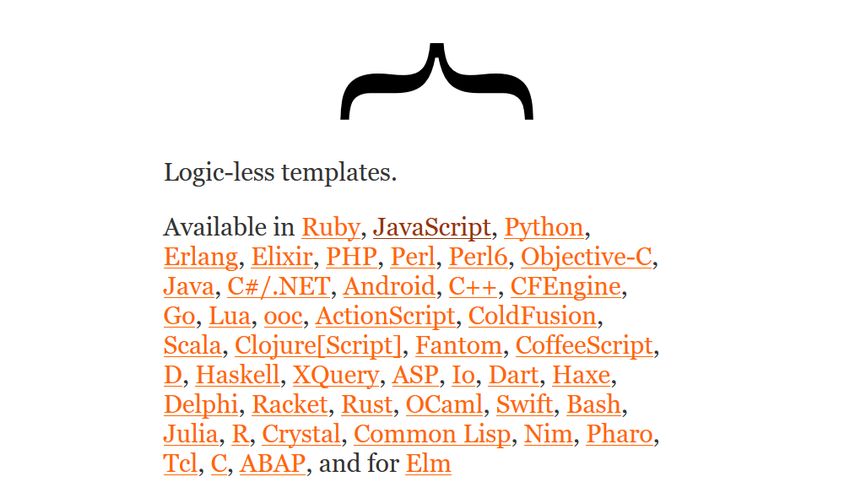 Mustache.js JavaScript Template Engine