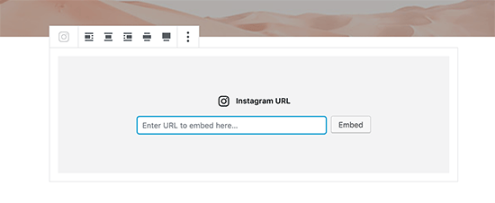 Adding Instagram images in WordPress posts and pages