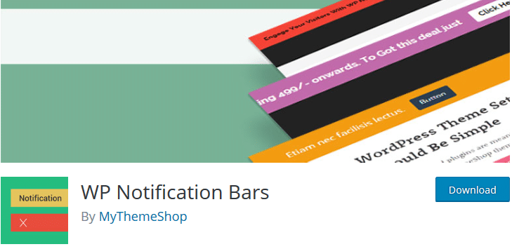 wp notification bars