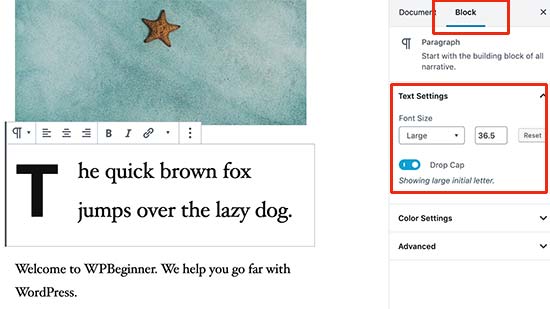 Change font size in WordPress content editor