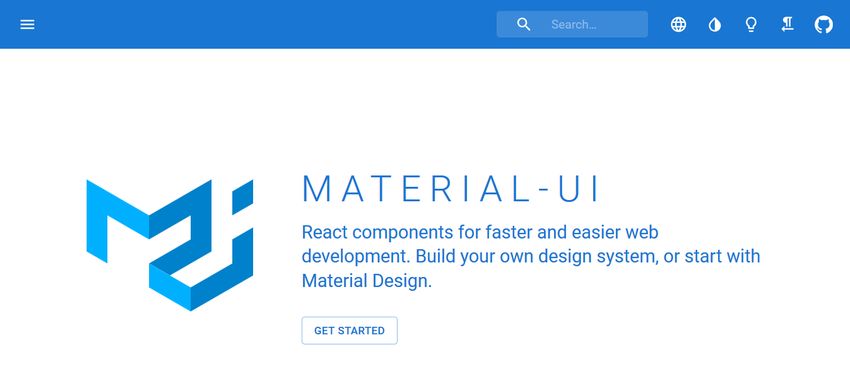 Material UI component library