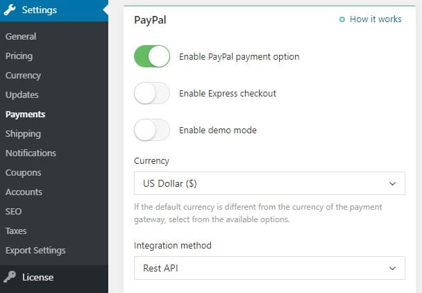 andy payment options