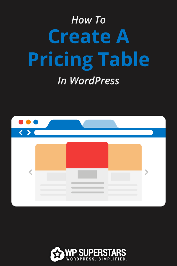 How To Create A Pricing Table In WordPress