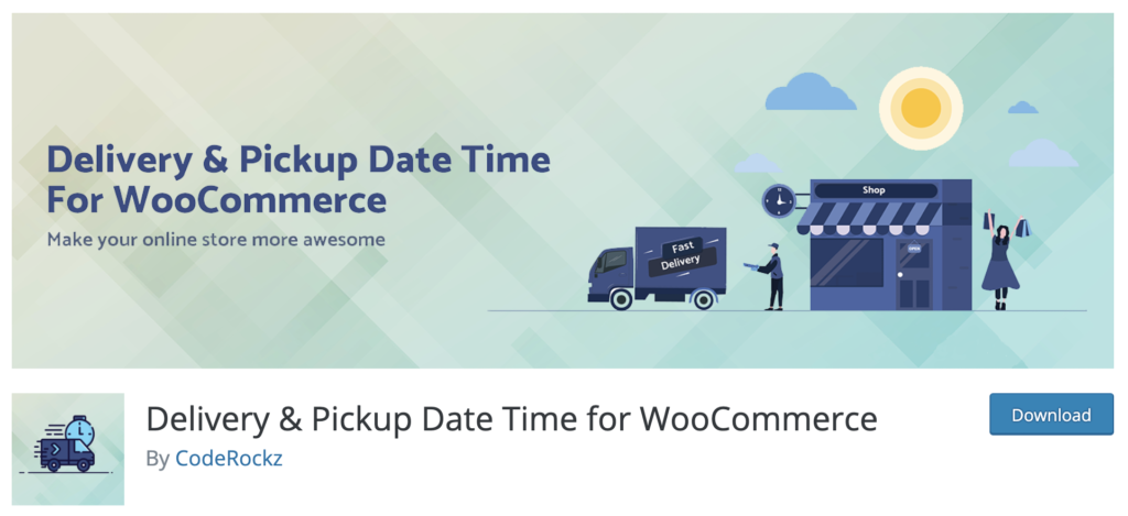 Delivery & Pickup Date Time for WooCommerce by CodeRockz