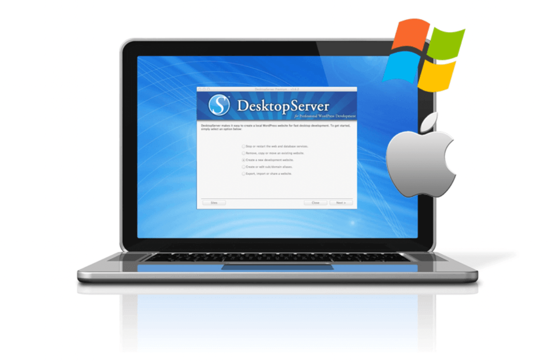 The DesktopServer tool.