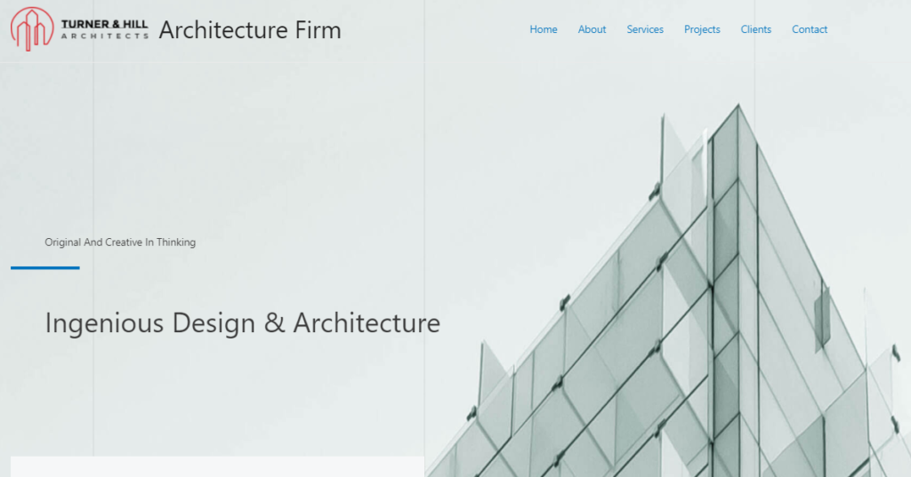 Architecture Firm elementor template