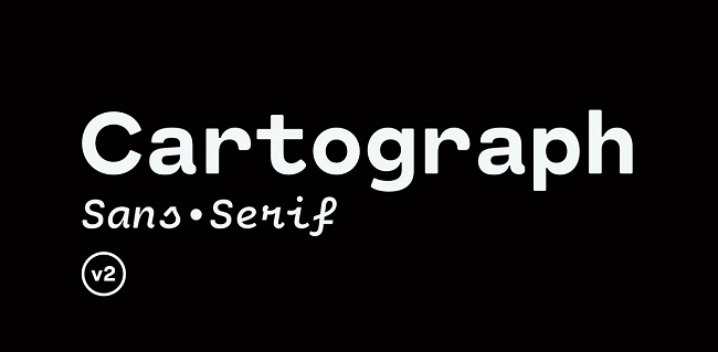 Cartograph Monospaced Font