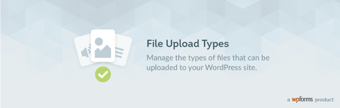 File upload types by WPForms