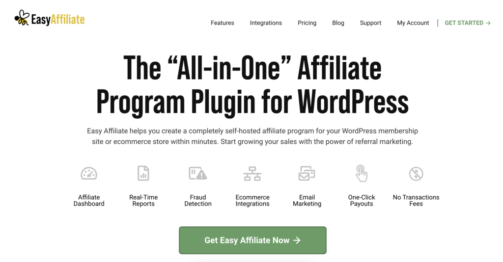EasyAffiliate wordpress affiliate plugin
