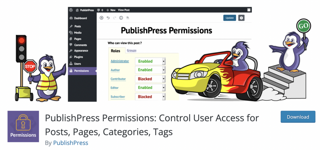 PublishPress Permissions wordpress user plugin