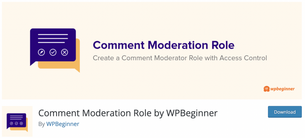 Comment Moderation Tool