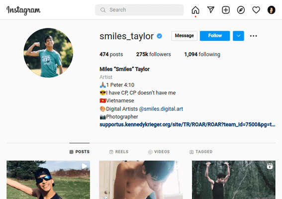 miles taylor instagram profile