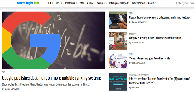 10 Trending news stories - Search Engine Land
