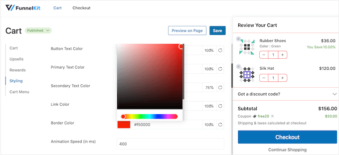 How to add custom colors to a WooCommerce store