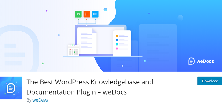weDocs WordPress Plugin 
