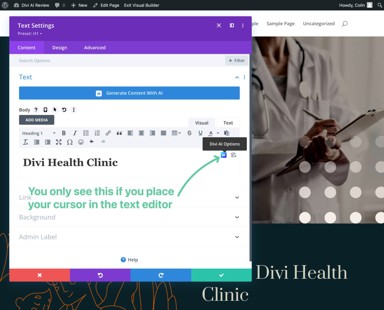 Inserting Divi in specific boxes