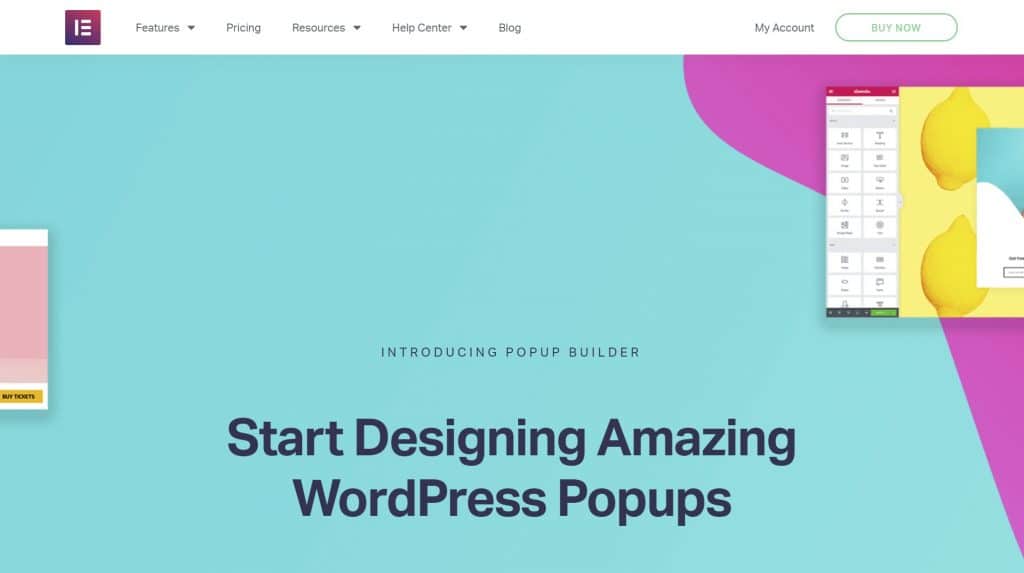 Elementor Popup Builder WordPress plugin