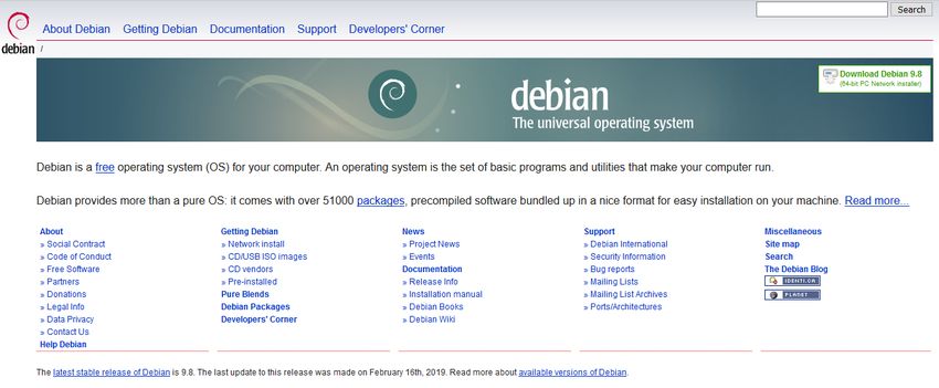 Debian Linux Distro