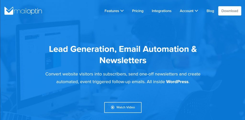 MailOptin WordPress lead generation plugin