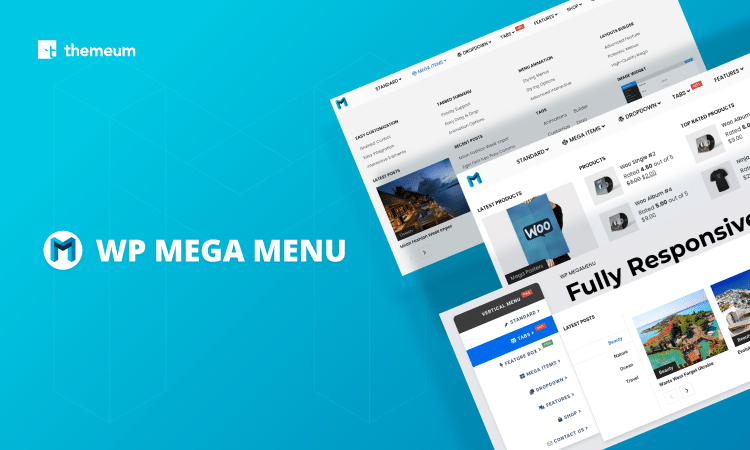 WP mega menu by Themeum
