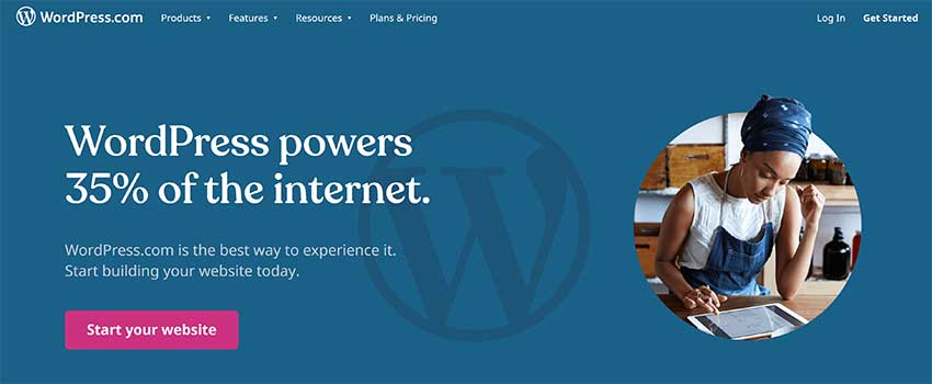 WordPress.com Home Page