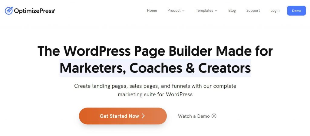 OptimizePress WordPress landing page builder plugin