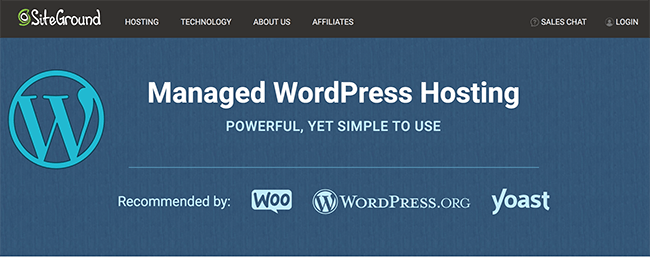 Siteground Managed WordPress Hosting