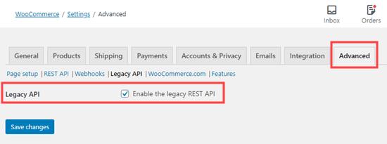Enabling the Advanced Legacy REST API in WooCommerce so you can connect to Printful