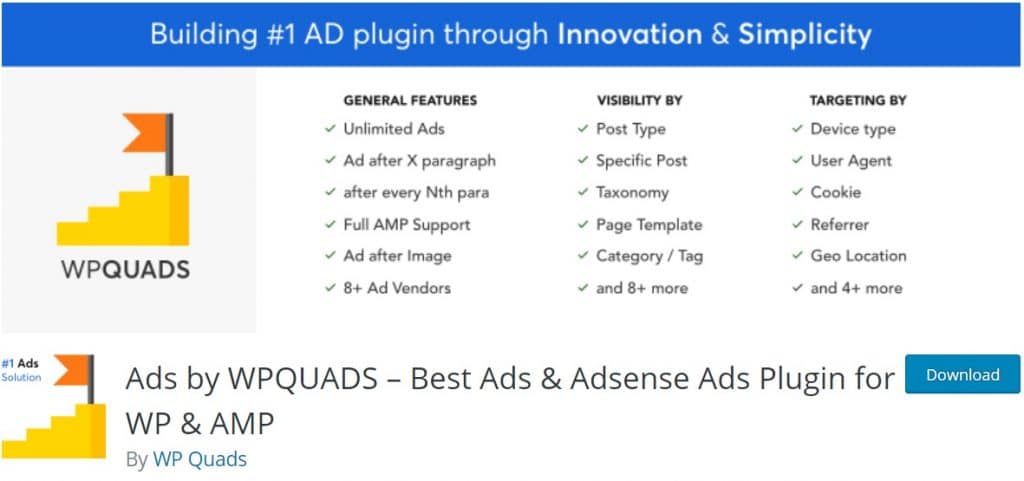 WPQuads Ads plugin