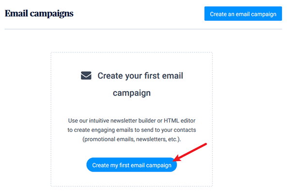 create an email campaign