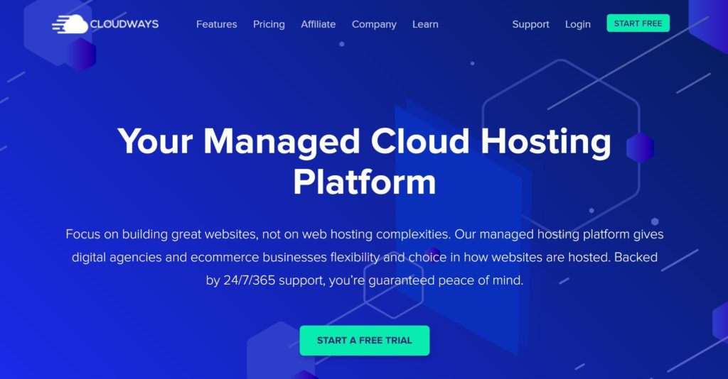 Cloudways affordable cloud hosting wordpress