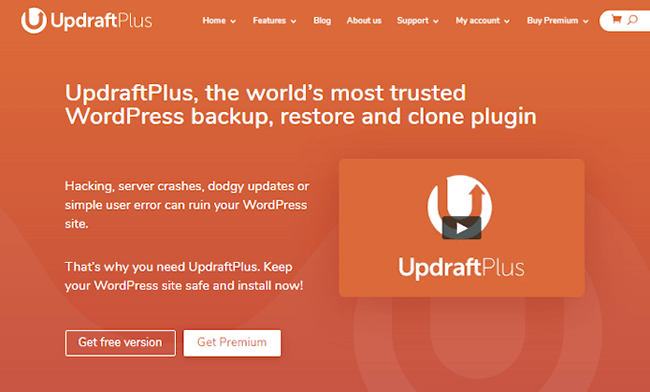 updraftplus wordpress plugin