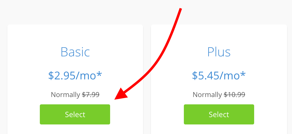 Bluehost pricing 2