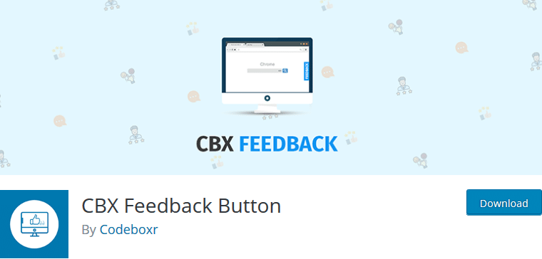 CBX Feedback Button wordpress poll plugin