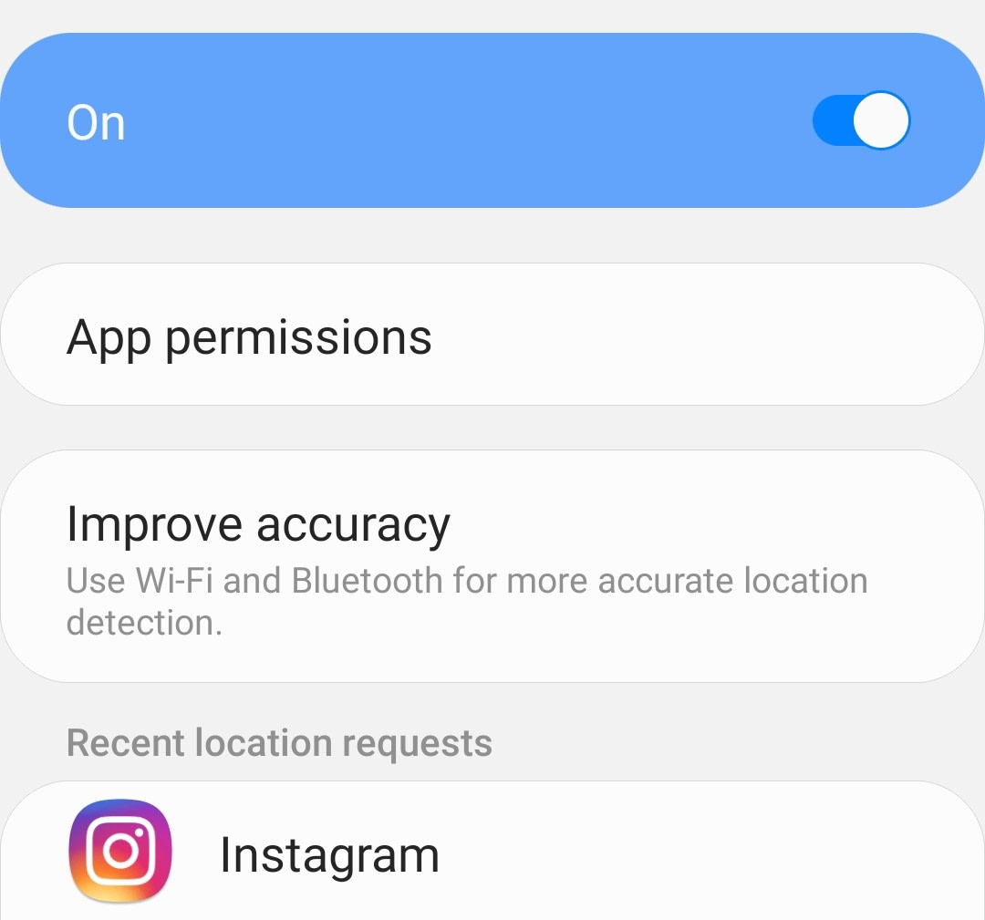 Turning off location permissions for your phone to stop apps from tracking you