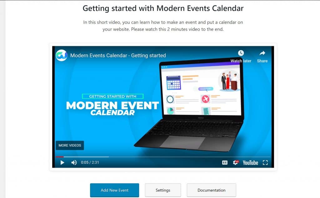 Modern Events Calendar review