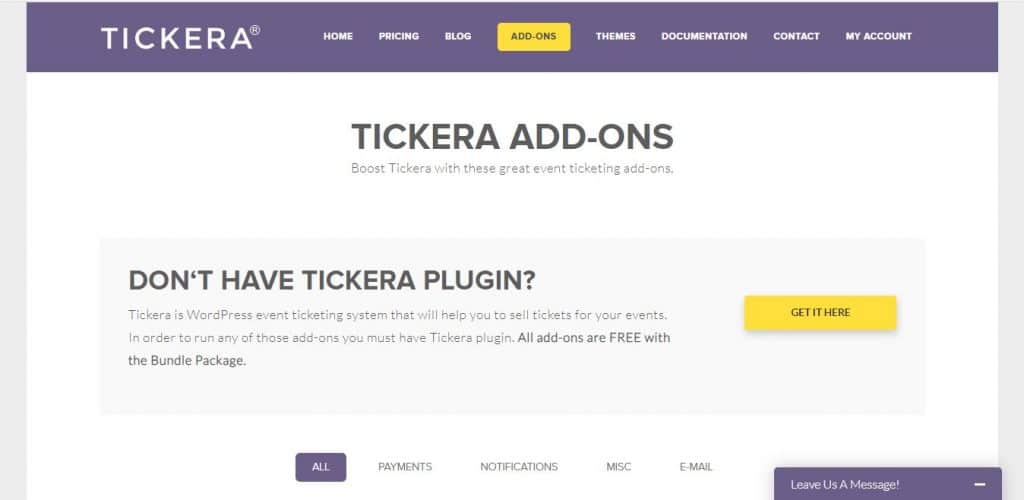 Tickera - WordPress Events Ticketing Plugin