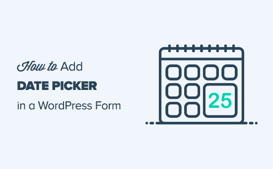 Adding a date picker to a WordPress form
