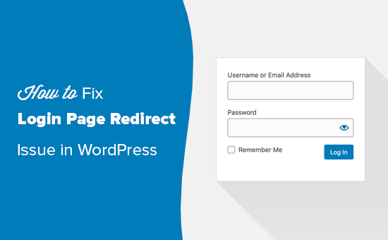 Fixing the login page redirect and refresh issue in WordPress