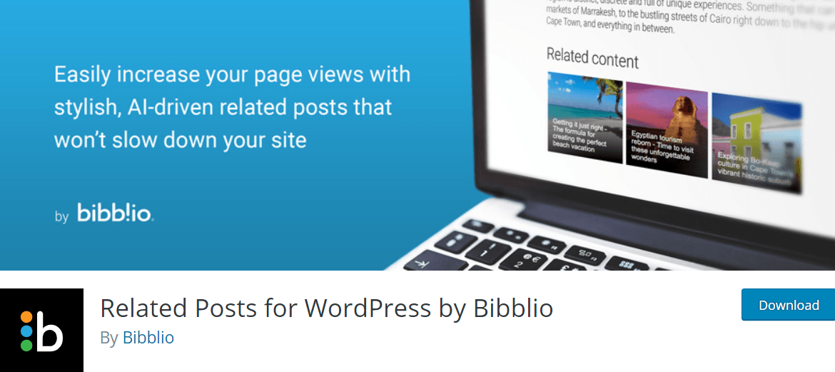bibblio is a great wordpress related posts plugin